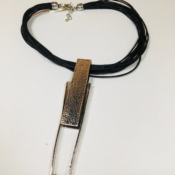 Art Deco Fashion Statement Necklace - Picture 1 of 3